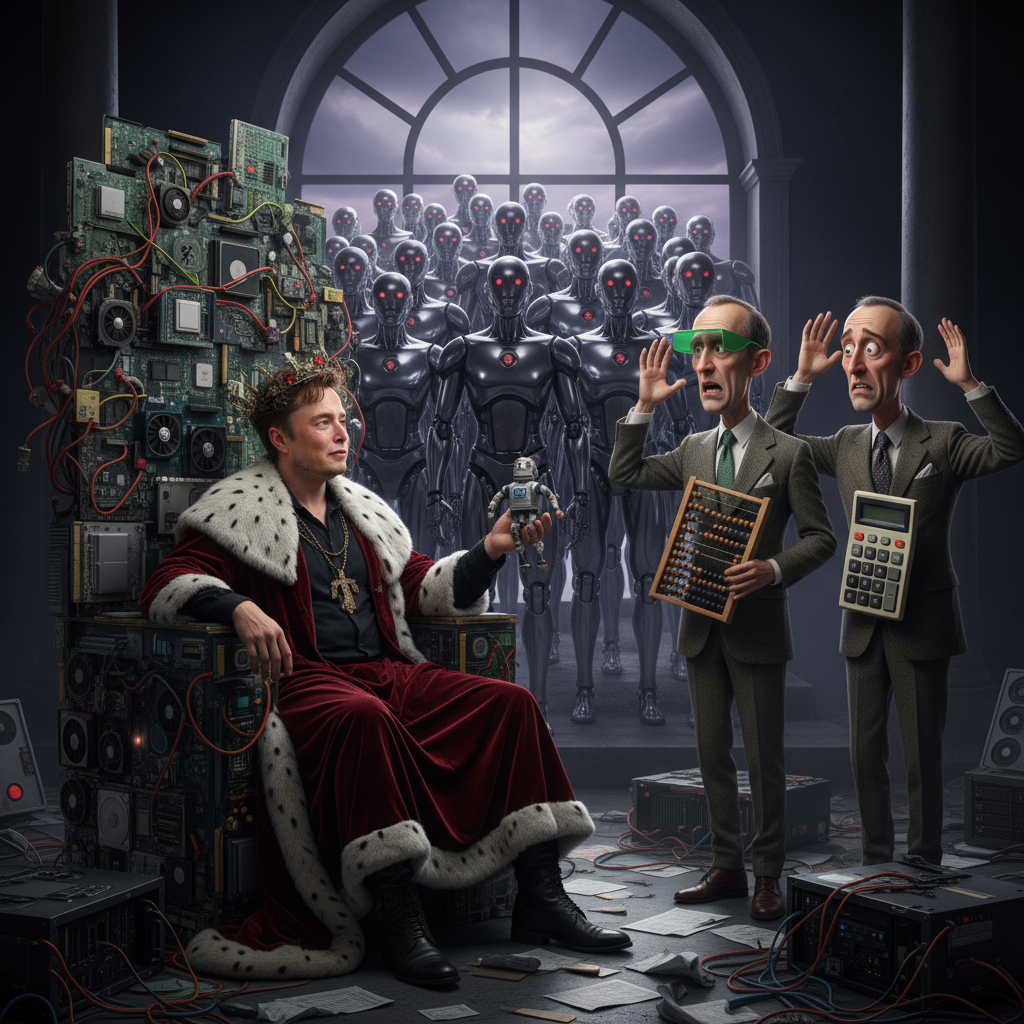 Elon Musk vs. The “Corporate Terrorists”: A Modest Proposal for a Trillion-Dollar Robot Army Fund