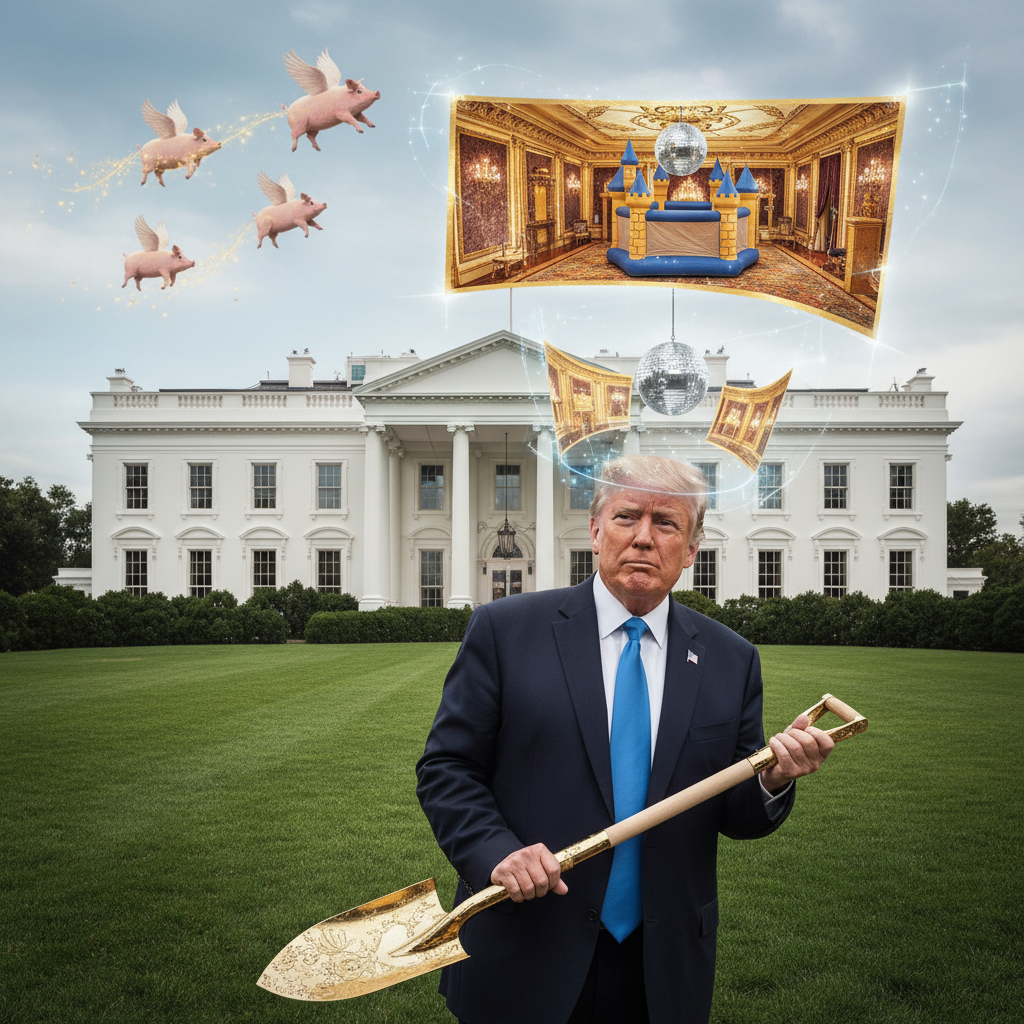 I Was Promised a Ballroom: A Cautionary Tale of Satire, AI, and Mass Gullibility