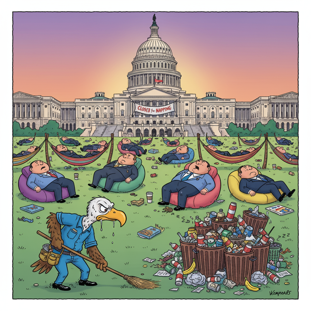 That Time the US Government Took a 35-Day Nap Over a Wall