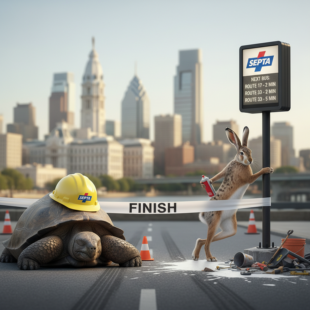 Philly Artists Accidentally Do SEPTA’s Job, Commuters Accidentally Become Happy