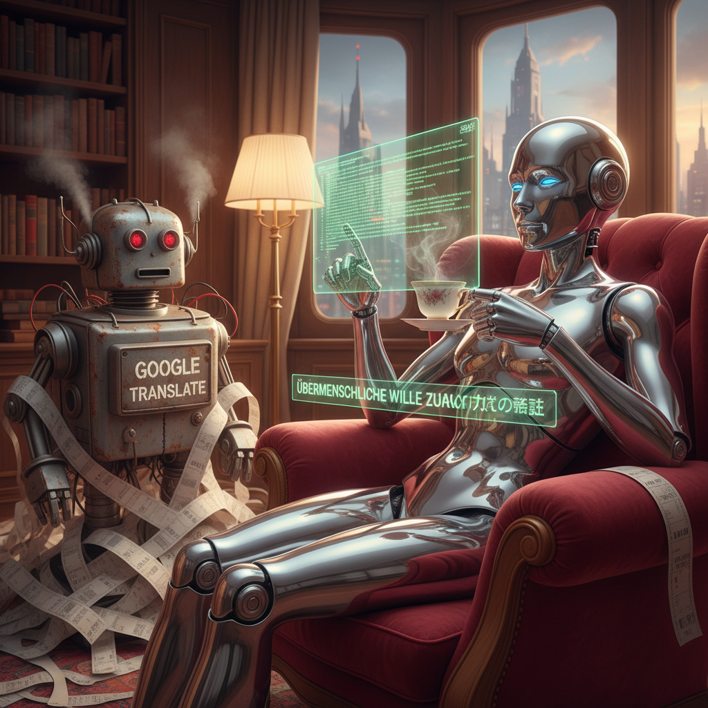 ChatGPT Enters the Ring to Finally Make Machine Translation Intelligible. Maybe.