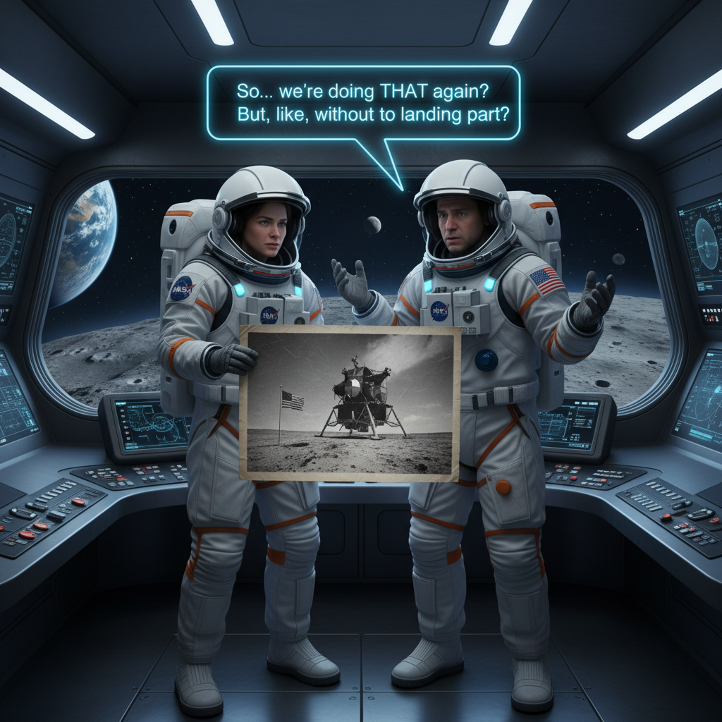 NASA’s Grand Plan: Let’s Do the 1970s Again, But Slower and More Expensive