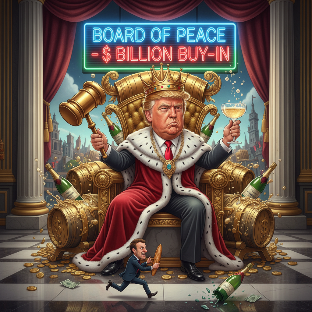 Pay for Peace or Your Bordeaux Gets It: Trump’s Latest Diplomatic Masterstroke