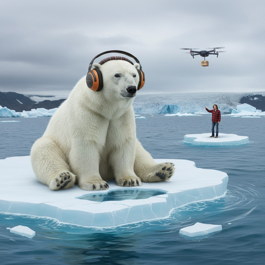 Neil Young Solves Geopolitics By Giving Greenland Free Music, Obviously.