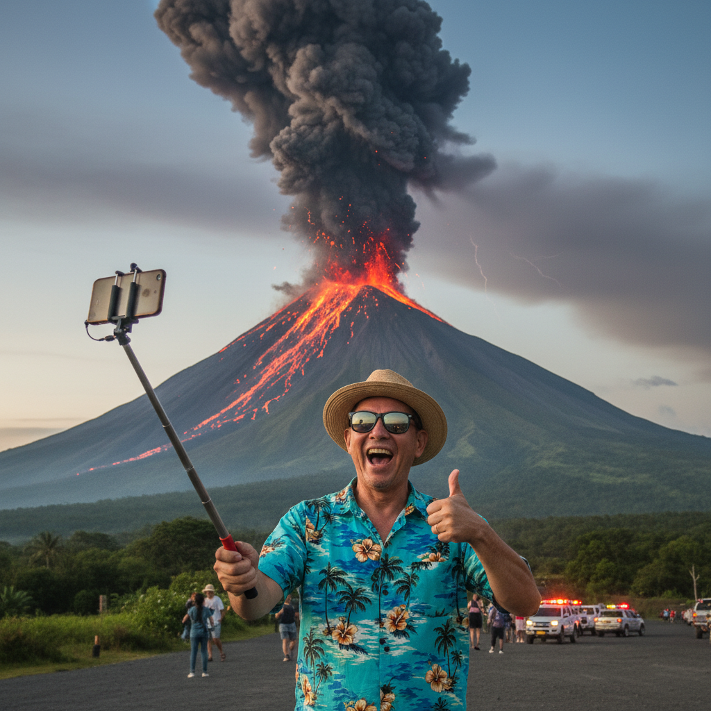 Mayon Volcano: Now Featuring Extra Spicy Air and a Chance of Rocks
