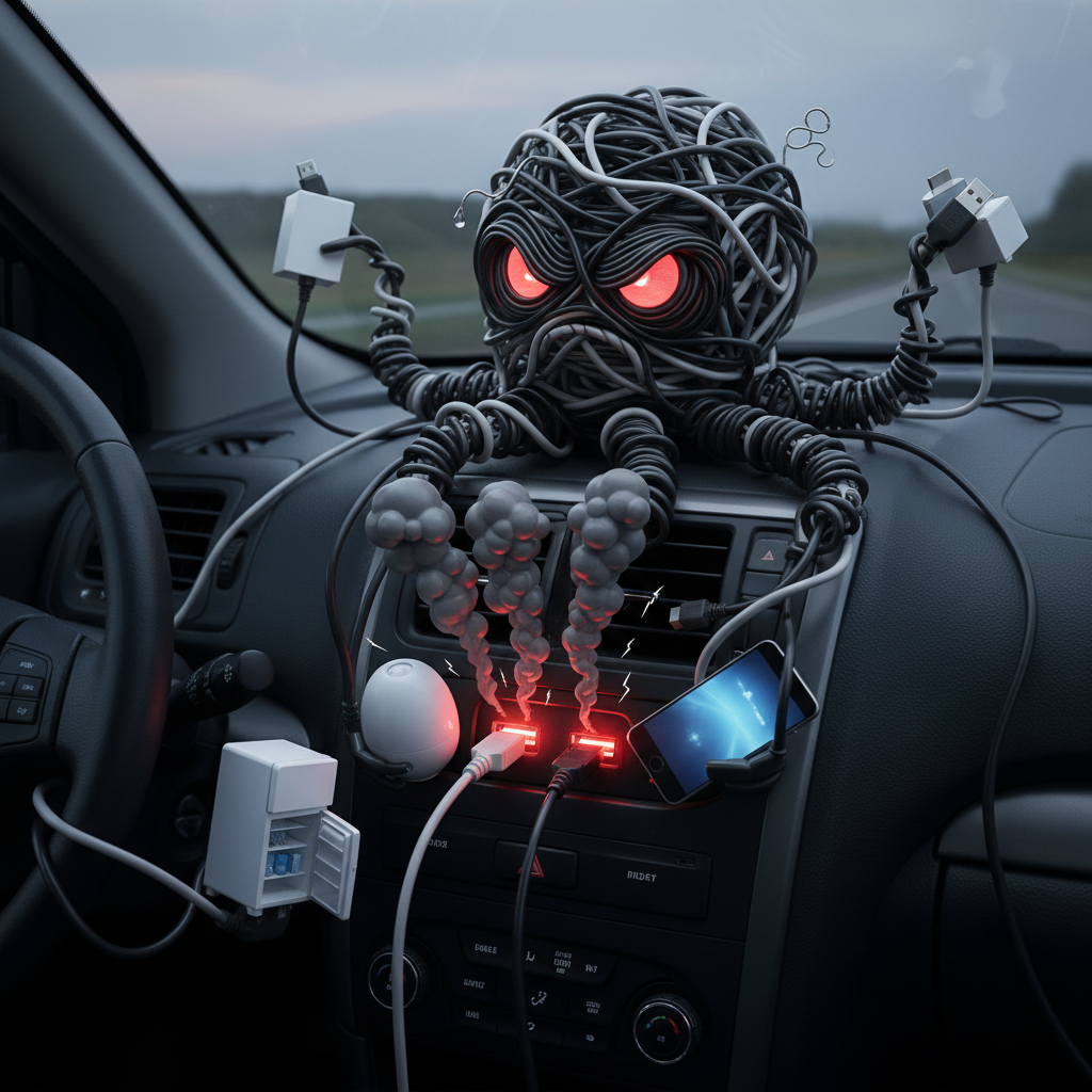 Your Car’s USB Port: A Glorious Hub for Powering Absolutely Nothing