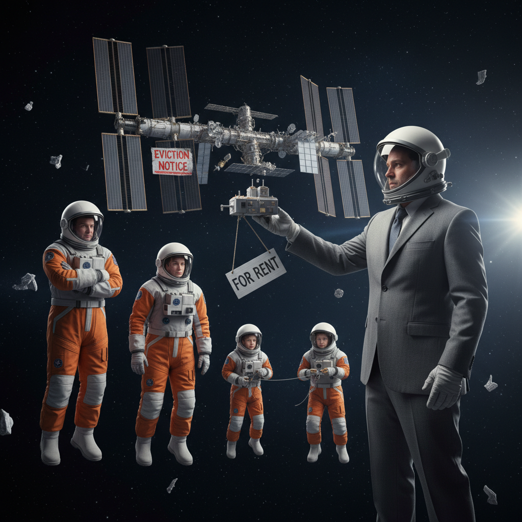 Another Glorious Morning for an Overpriced Uber to a Fixer-Upper in Orbit