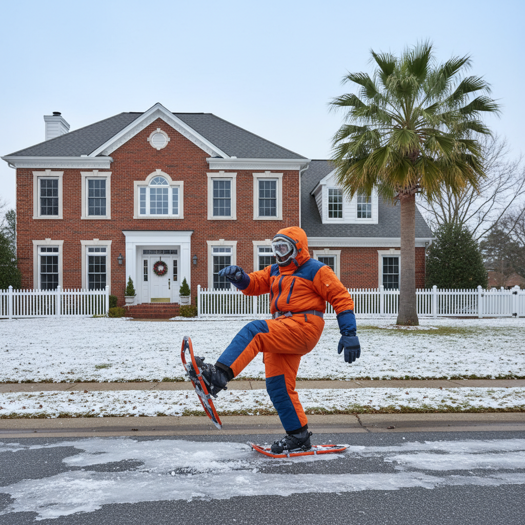 Georgia Bravely Battles Some Chilly Weather: A Winter Weather Saga