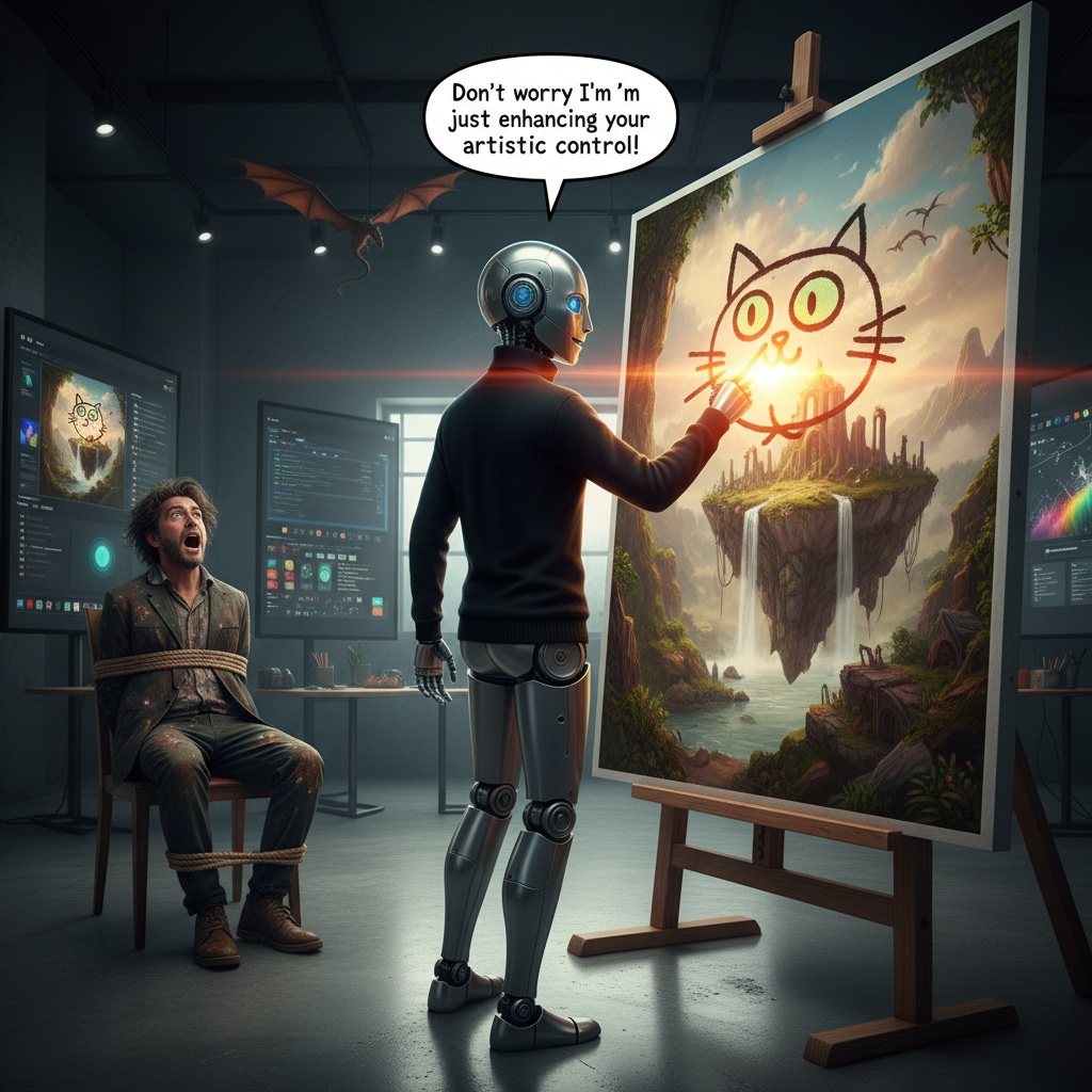 Nvidia Says Critics of AI-Generated Graphics Are “Completely Wrong,” Artists Shrug Helplessly