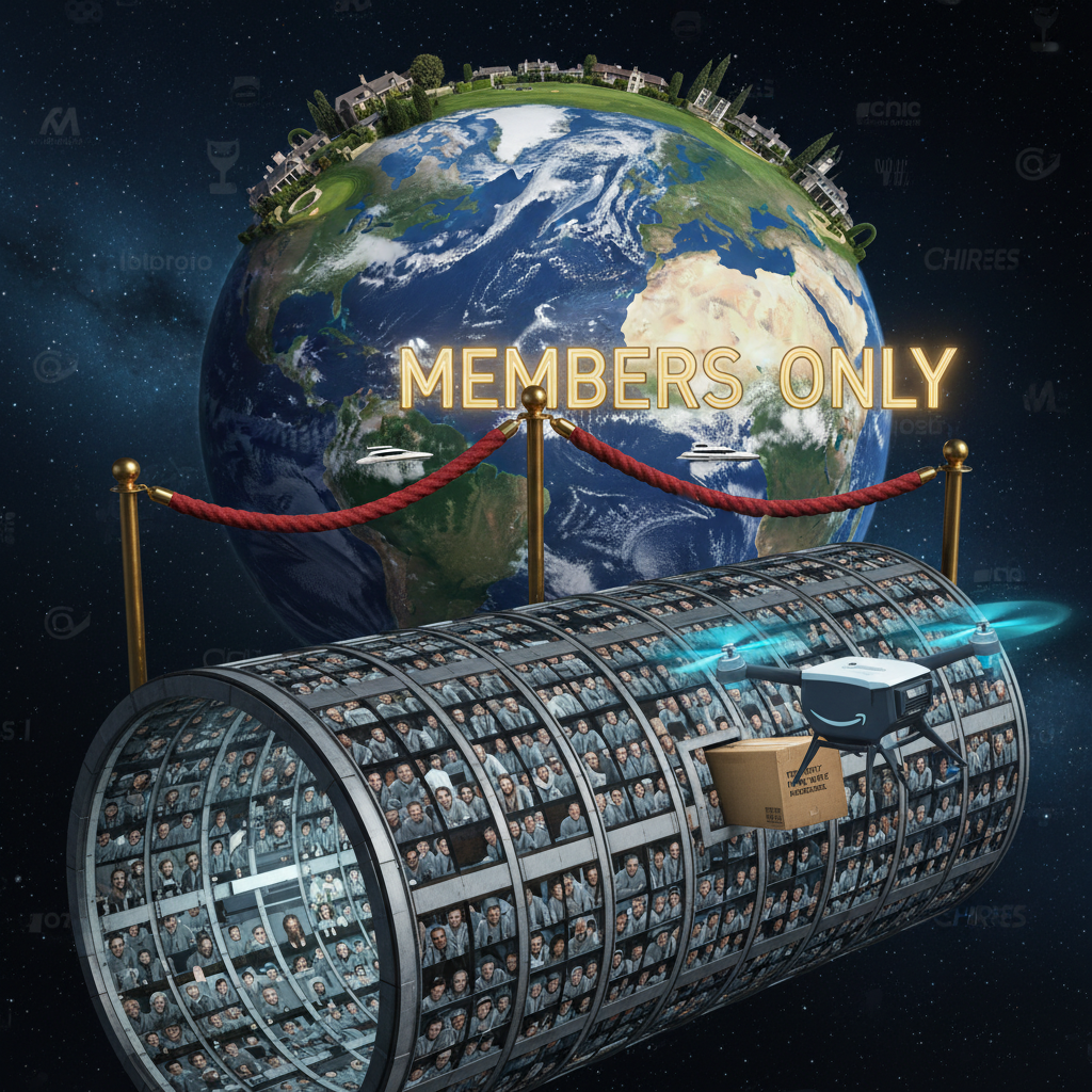 Jeff Bezos’s Grand Plan: Evict Humanity to Space, Turn Earth into a Theme Park