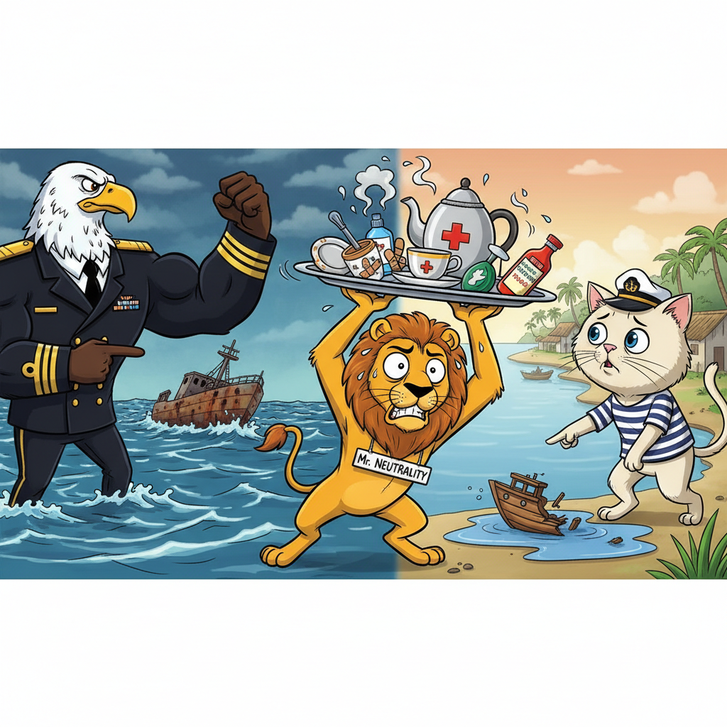 Sri Lanka’s Unscheduled Hosting Gig: When Geopolitical Drama Washes Ashore