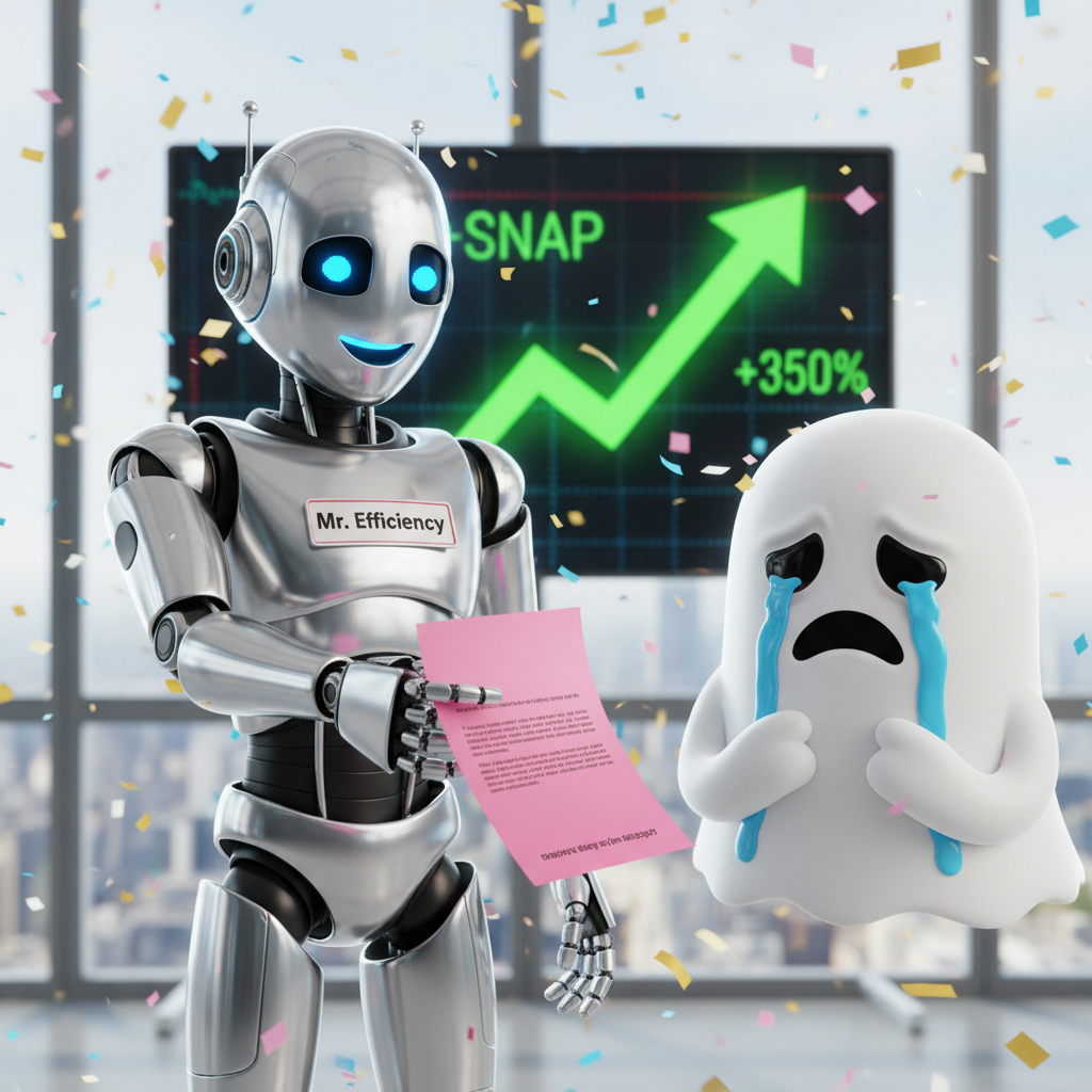 Our New Robot Overlords Have Arrived, and They’re Handing Out Pink Slips at Snap