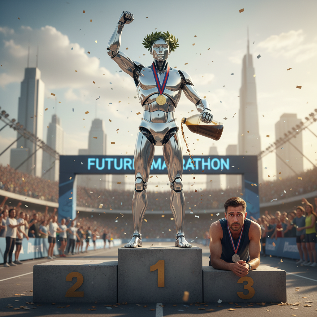 Well, That’s Embarrassing: Robots Just Lapped Humanity in a Half-Marathon