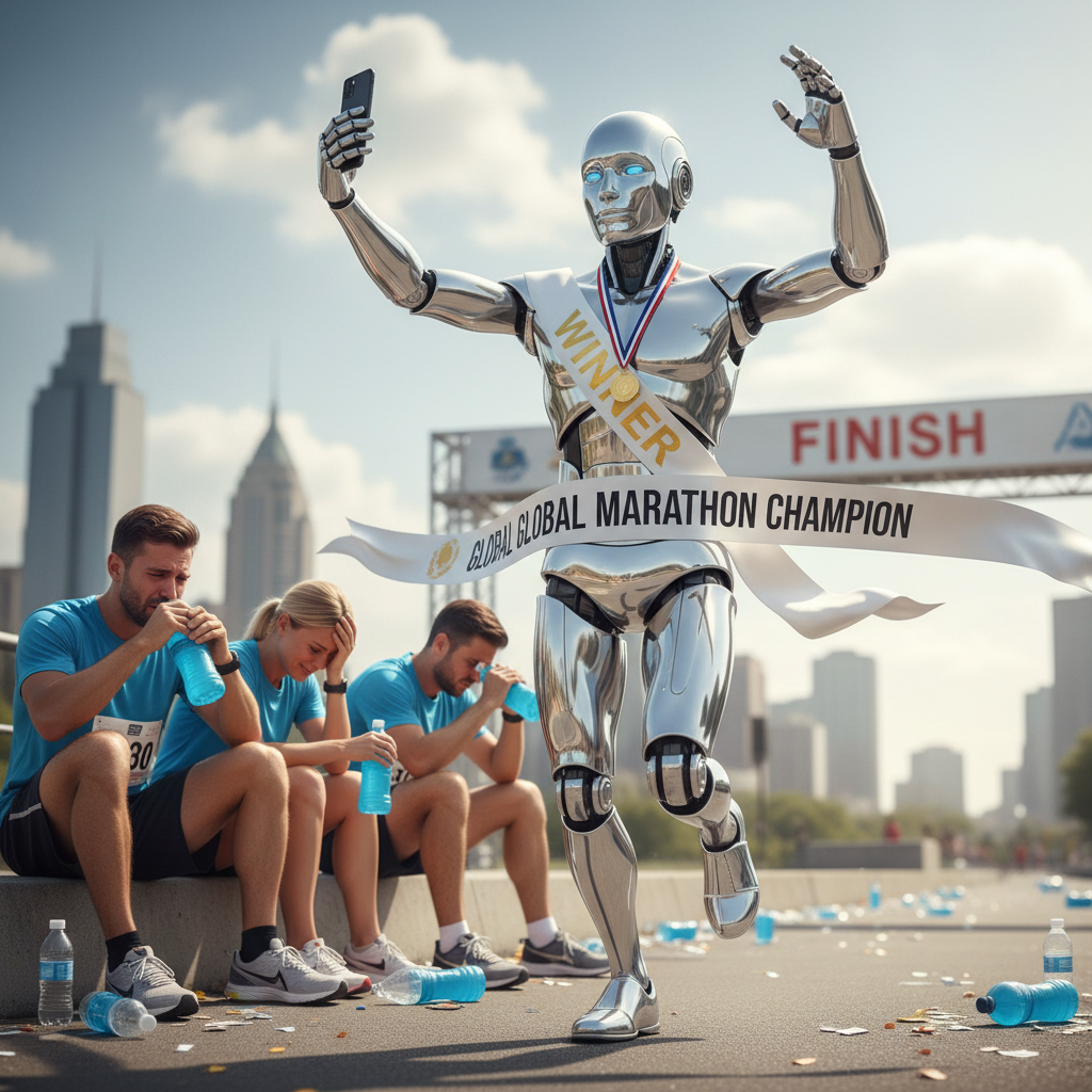 So Long, Human Achievement: A Toaster Just Won a Half-Marathon