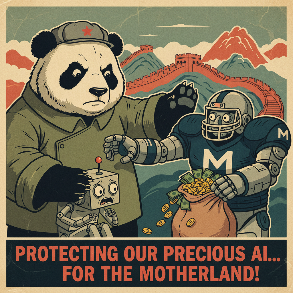 Oh, How Benevolent! China Saves Its AI Babies From The Clutches of Big, Bad Meta