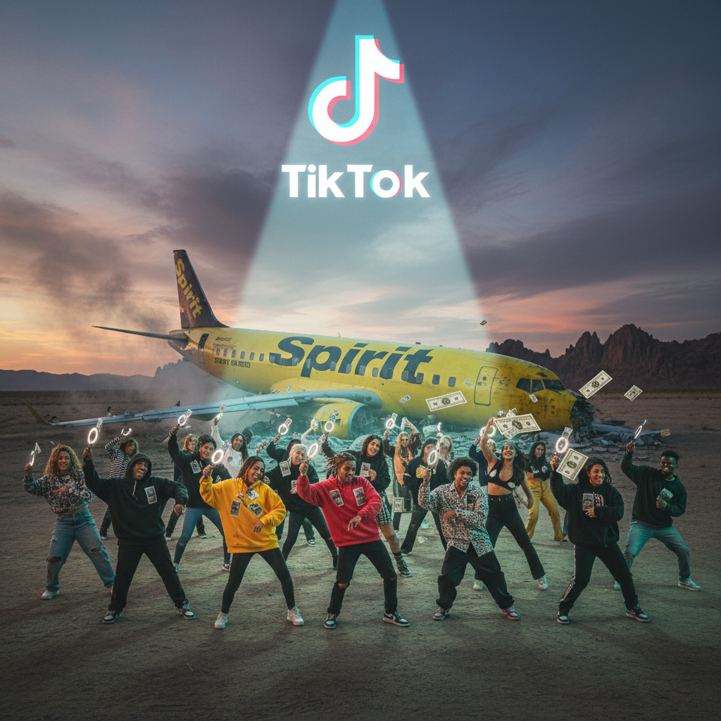 Well, That’s the Spirit! Airline Collapses, TikTok Tries to Buy the Wreckage