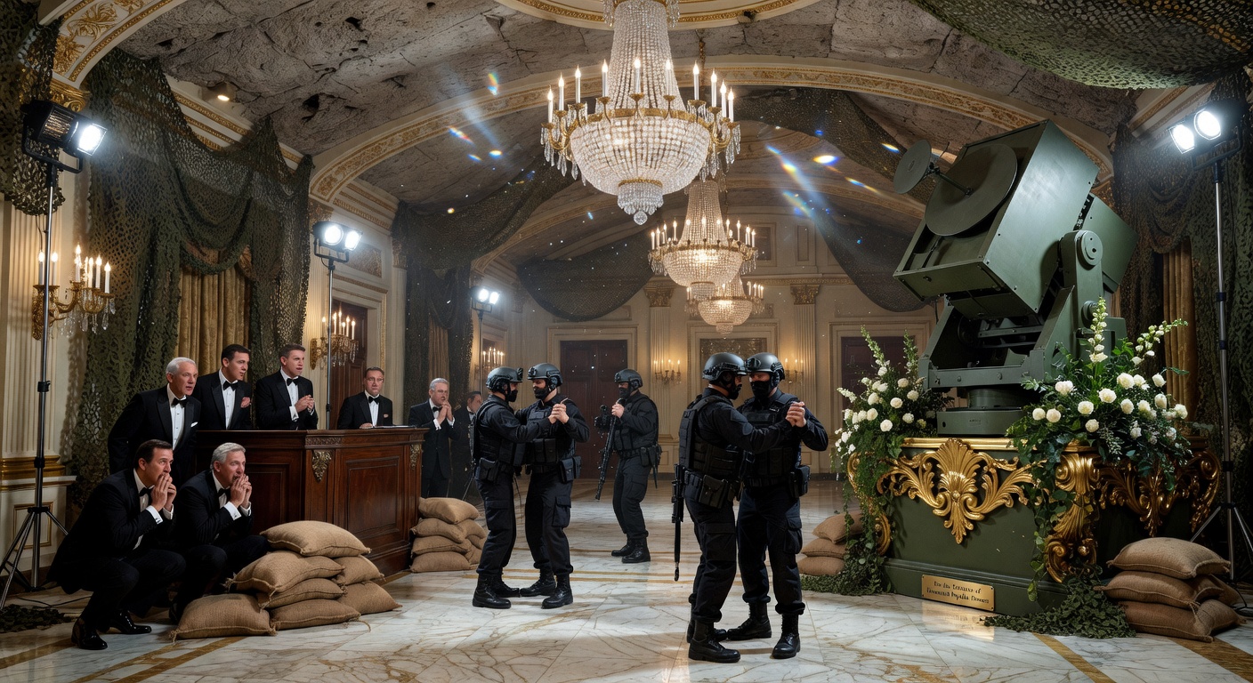 Bulletproof Waltzes & Tactical Chandeliers: The $220M ‘Security’ Ballroom the Senate Just Blocked