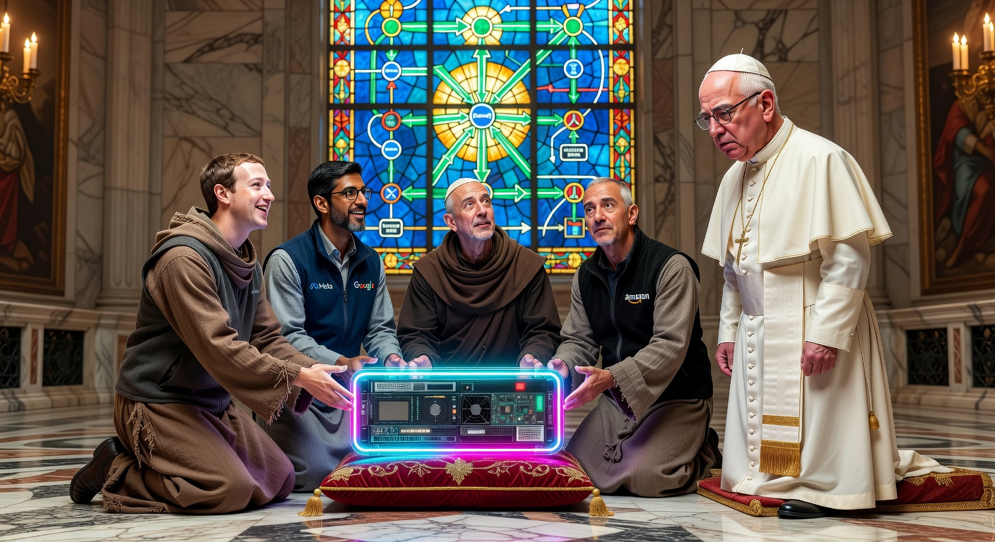 Bless Me, Father, For I Have Scraped: Big Tech’s Vatican Pilgrimage