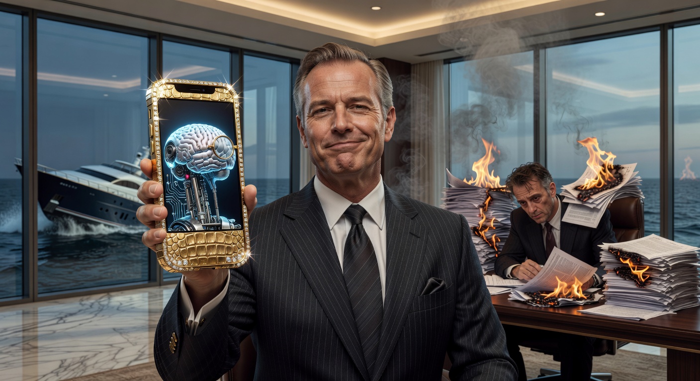 Behold the $46,800 Vertu AlphaFold: Because Your Human Assistant Needs More Free Time