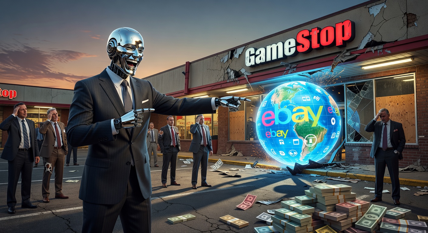 GameStop Tries to Buy eBay With Meme Cash and Desperation: A $56 Billion Comedy