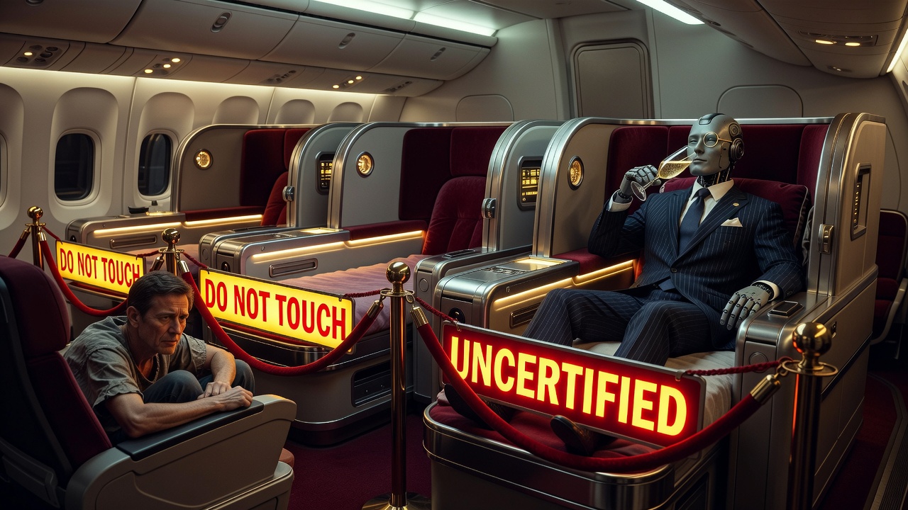 Ghost Suites: How Airlines Achieved the Ultimate Luxury of Not Letting You Sit Down