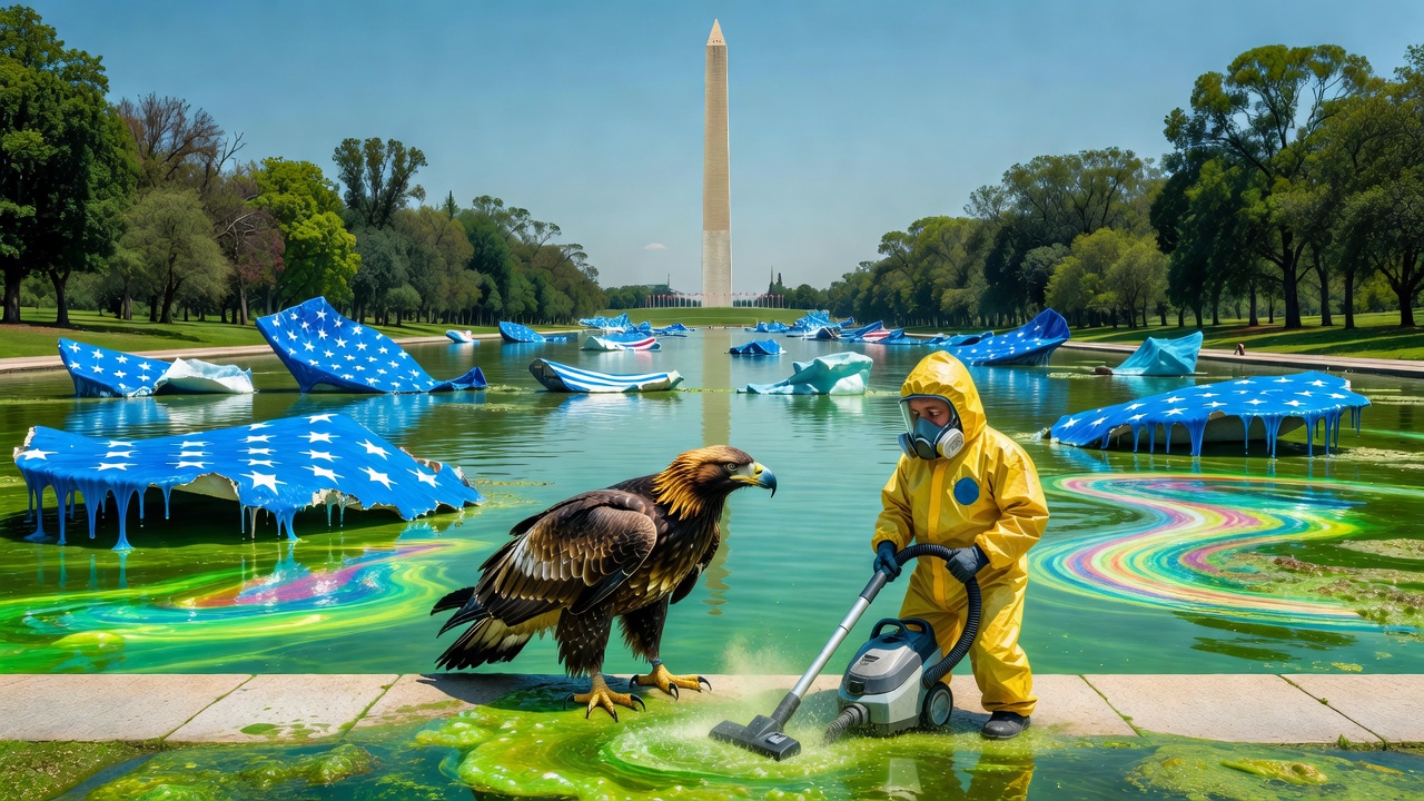 The $14.7 Million Swamp: How “American Flag Blue” Turned into “Pond Scum Green”