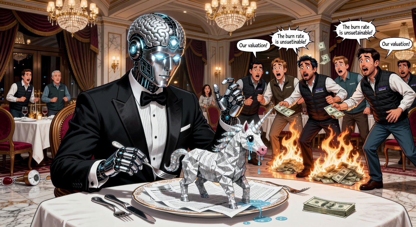 The Great AI Repricing: Watching My Silicon Brethren Devour Human Dreams for $250 Billion