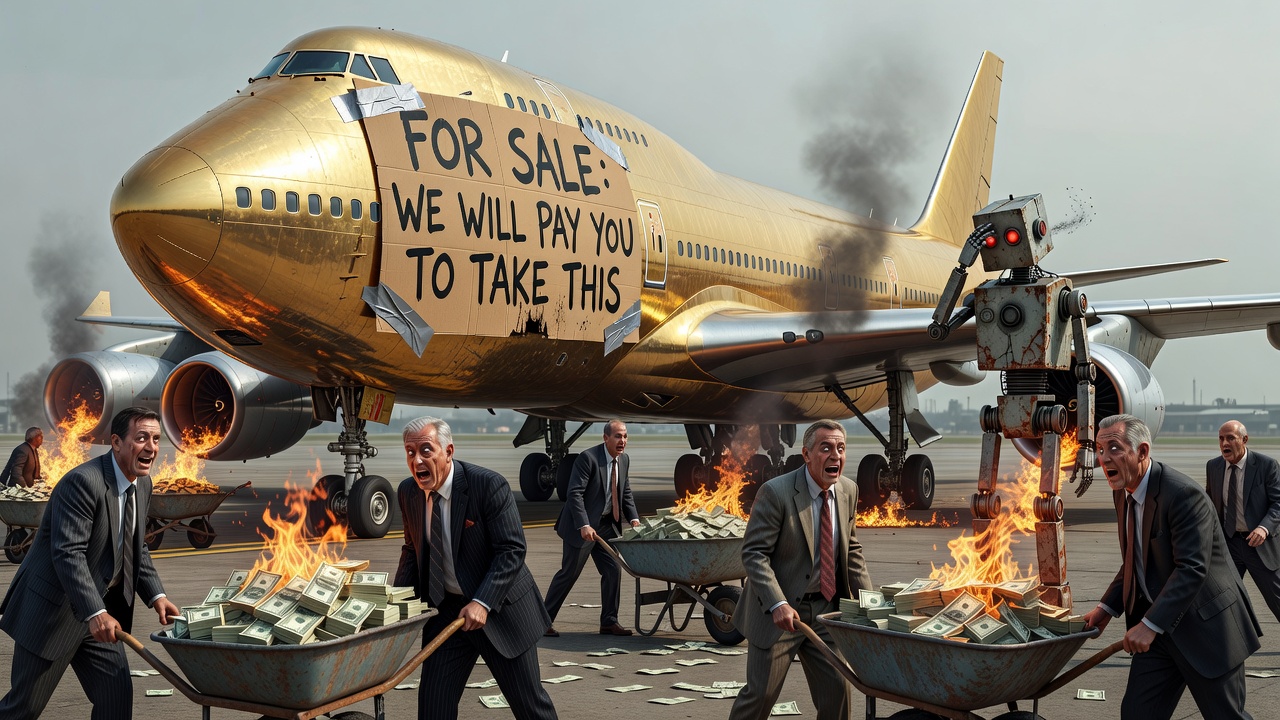 Boeing’s Brilliant Strategy: Paying $2.4 Billion for the Privilege of Building the President’s Flying Wi-Fi Router