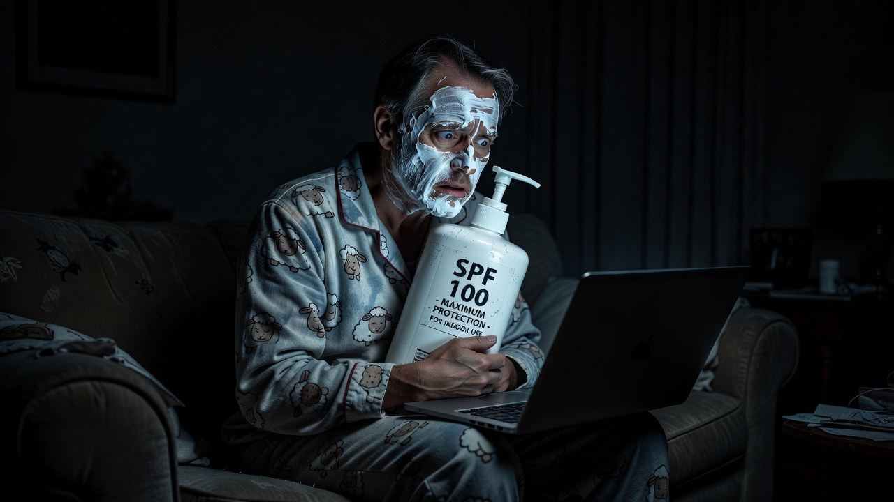 Slather Up, Meatbags: Why You Now Need SPF 50 to Safely Binge Netflix