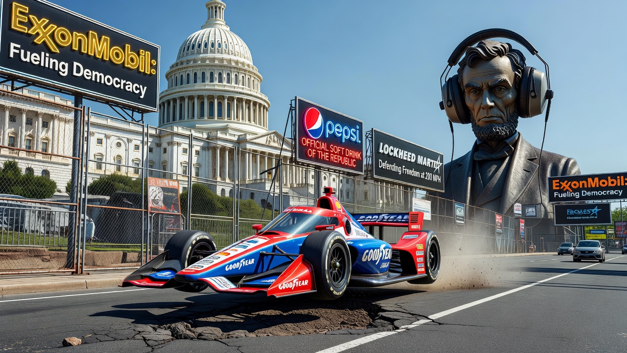 Democracy Going in Circles: The Freedom 250 Grand Prix Blesses D.C. With 200 MPH Gridlock