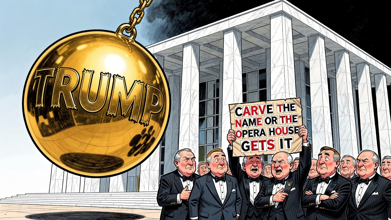 The Kennedy Center Hostage Crisis: Carve the Name or the Marble Gets It