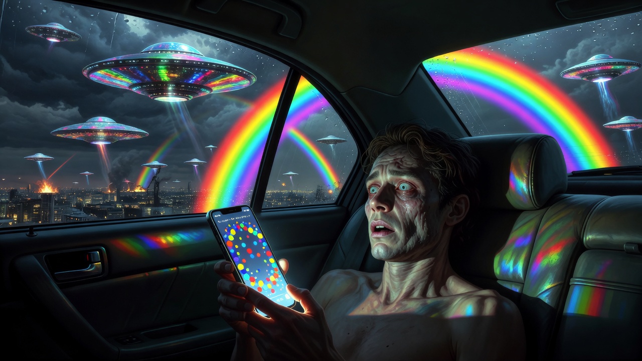 Praise the Algorithm: Google’s New Floating Dots Save Us from the Horror of Looking Out a Window