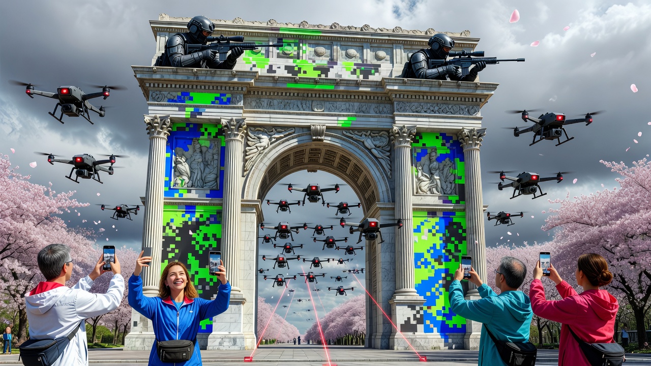 The Arc de Snipers: Washington’s Newest Weaponized Tourist Trap