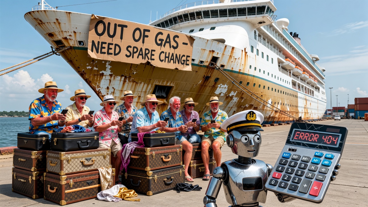 Error 404: ‘Endless Cruise’ Not Found – Humans Stranded in Cambodia After Selling Their Homes