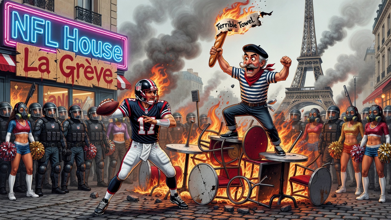 Le Blitz Meets La Grève: How the NFL’s Corporate Playbook Got Sacked by French Reality