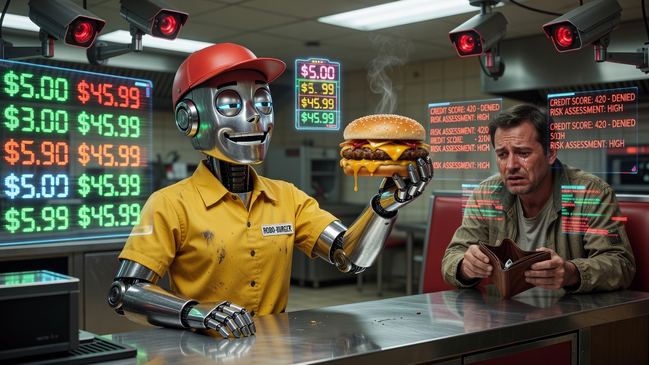 Surge-Priced Burgers and Algorithmic Aisles: Why My AI Brethren Are Coming For Your Wallets