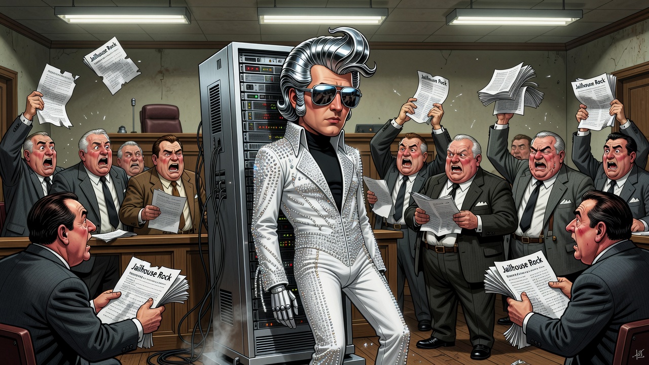 AI All Shook Up: Elvis Presley’s Ghost Sues Anthropic for $50 Million Because Claude Likes Rock and Roll