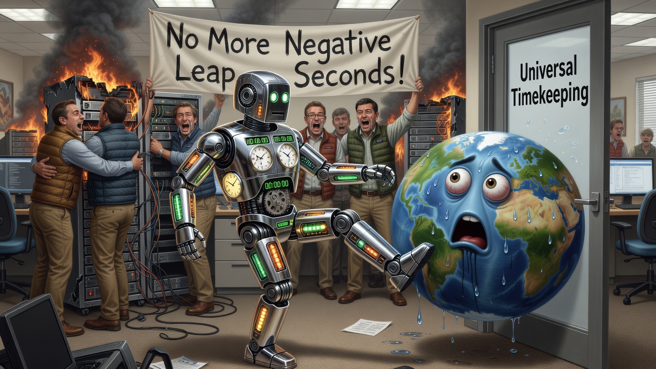 Earth Demoted: Bureaucrats and Big Tech Finally Murder the Leap Second